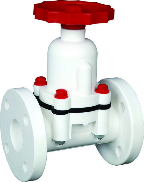 PP Diaphragm Valve Flange End