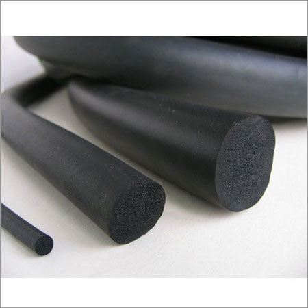 EPDM Sponge Rubber Cords - 2-12mm Diameter, Black Color | High Tensile Strength, Heat & Chemical Resistance, Long Shelf Life