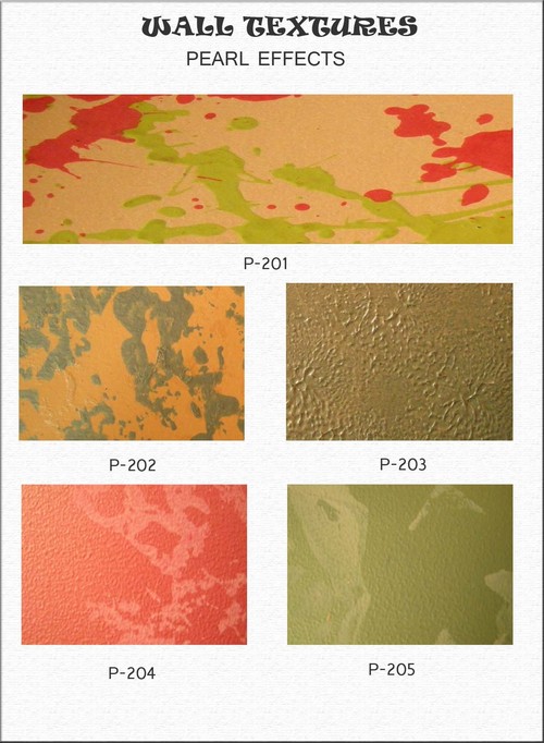 Pearl Effects Texture Paints
