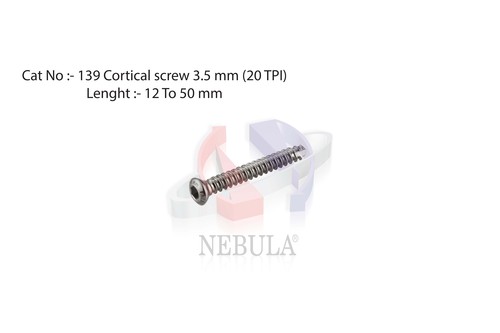Cortical Screw Curved Angle: No