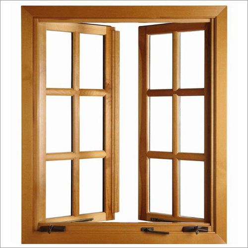 लकड़ी की खिड़कियाँ