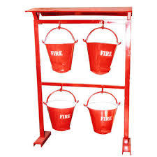 Fire Bucket with stand