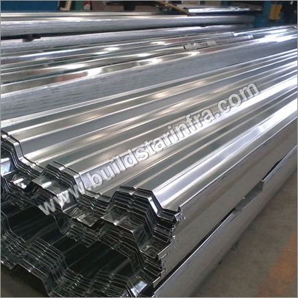 Steel Decking Sheet - CR Steel Galvanized, 44mm Depth Profiles | High Strength, Lightweight, Sturdy, Precision-Engineered
