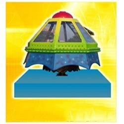 Space Shuttle - Height Up to 10 ft, Superior Finishing & Corrosion Resistance | Non-Toxic, Durable, Innovative Hydraulic System for 6-8 Kids