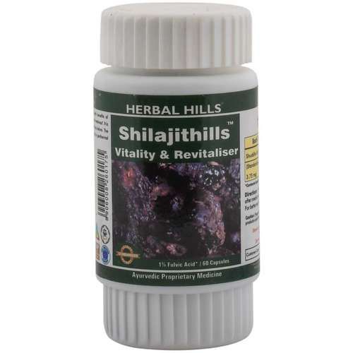 Ayurvedic Medicines For Strength And Stamina - Shilajit 60 Capsule Ingredients: These Herbs Include Ashwagandha