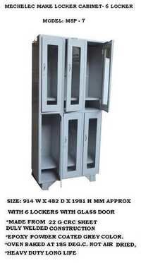 एग्जीक्यूटिव लॉकर कैबिनेट 6 लॉकर