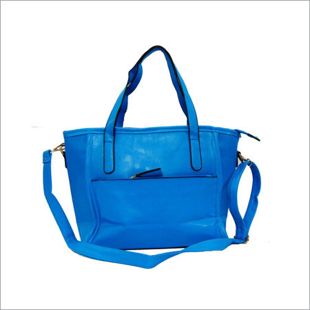 Blue Designer Handbag