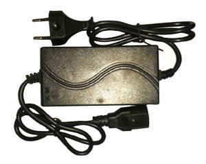 Charger - Plastic Material, 1-2 Kilograms Weight, Gear Drive Mechanism | Electric Start, Black Color, Interchangeable Spare Part