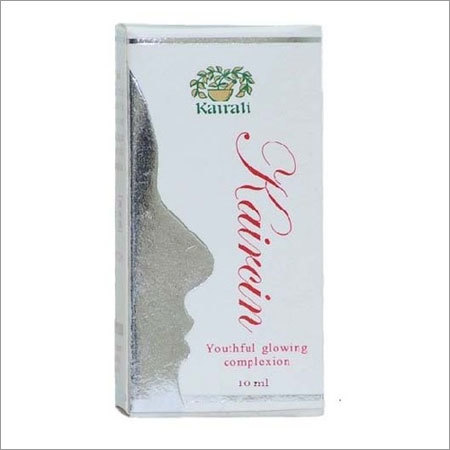 Kaircin (Kairal का आयुर्वेदिक चेहरे का तेल युवा चमकती त्वचा के लिए) - 10 म्ल