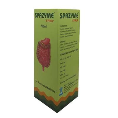 Spazyme Syrup- 200 Ml