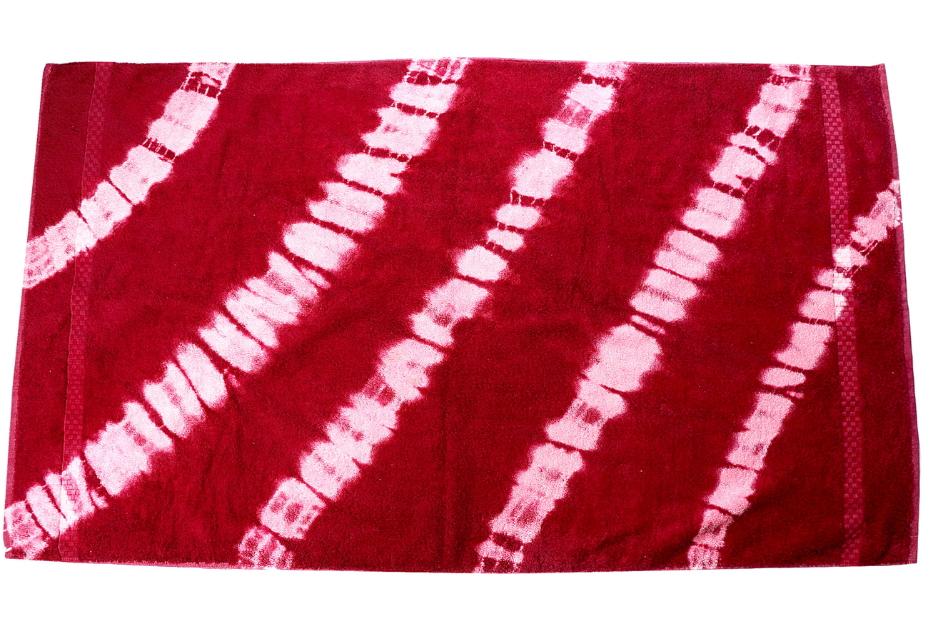 Tie And Dye Bath Towels