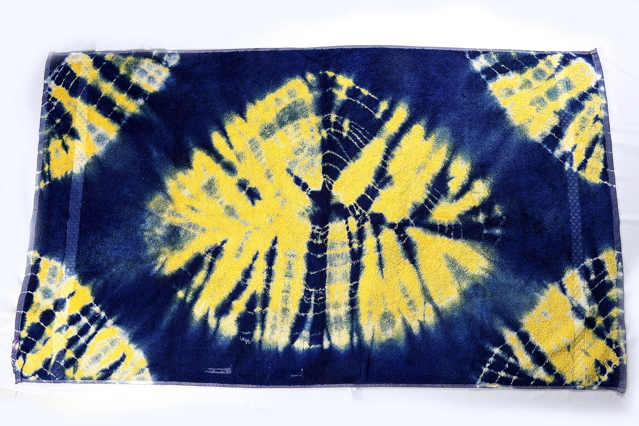 Tie And Dye Bath Towels
