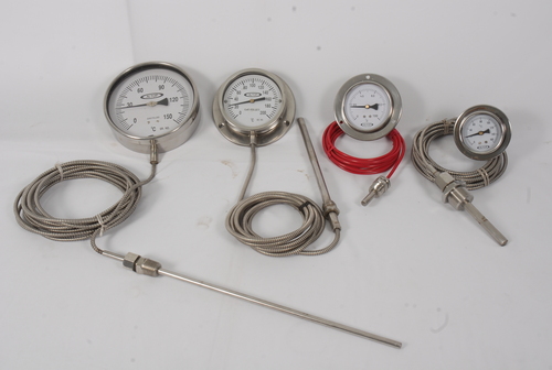 Horizontal Dial Thermometer