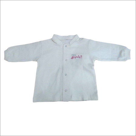 Baby Wear - Cotton, Long Sleeve, Ivory White | Soft, Skin Friendly, Attractive Design, Color Fade Resistant
