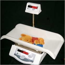 Baby Scale - Durable Plastic Design | Accurate Weighing Up to 20 Pounds, Compact and Portable
