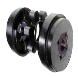HRC Coupling - Carbon Steel, 8 Sizes for 0.33 Kw to 33 Kw Power Rating, Black | Easy Installation, High Power Transmission, Anti-Corrosive, Nitrile Rubber Inserts