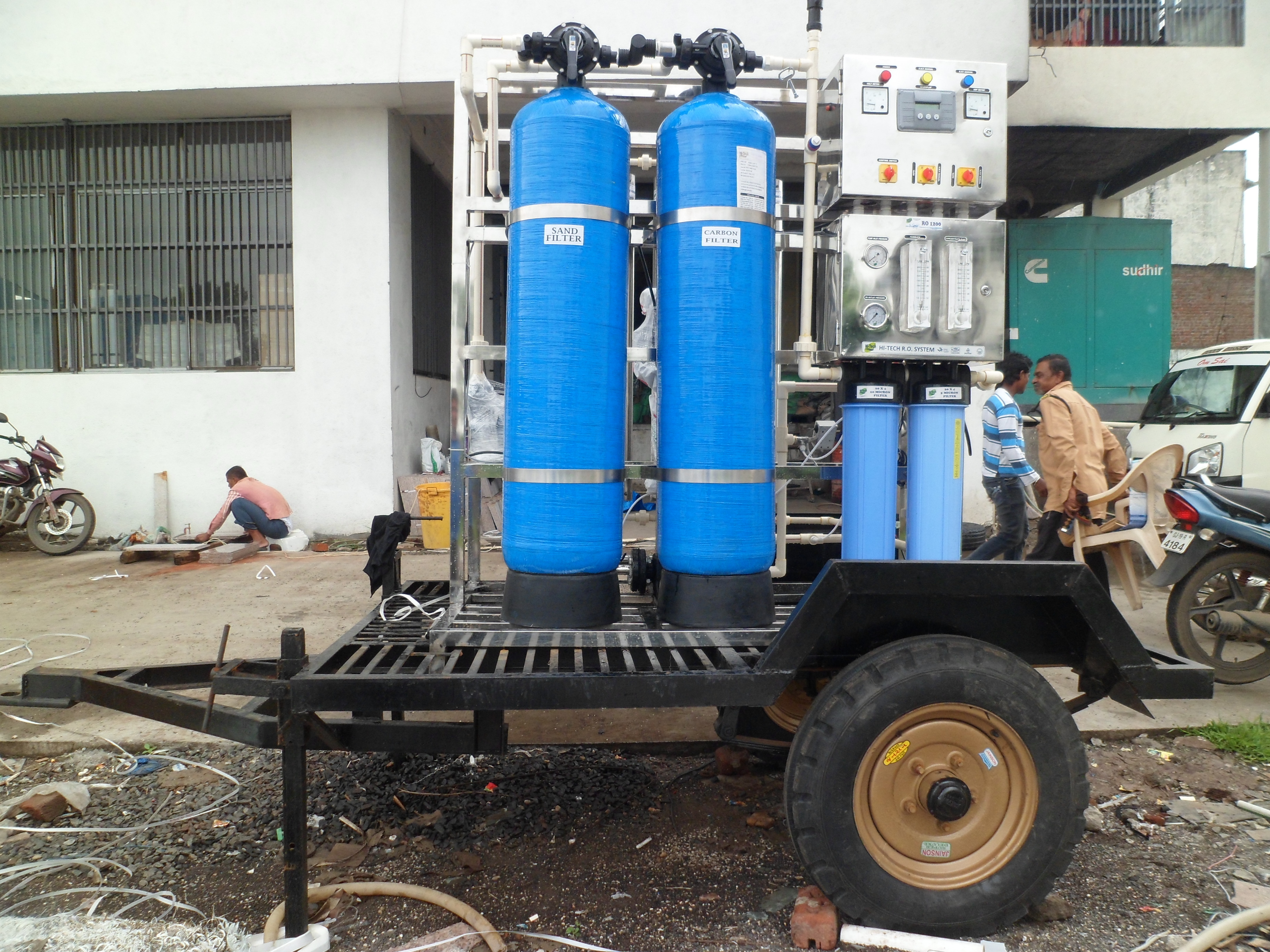 Mobile Ro Plants - Automatic Grade: Semi Automatic