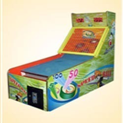 Speedball Toss Arcade Machine - Mini Bowling Alley Style, Colorful & Low Maintenance | Easy to Operate, Great Attraction for Kids & Adults