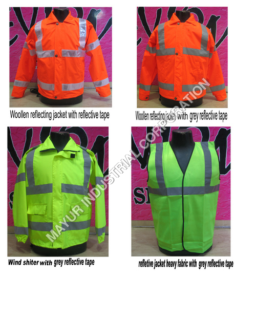 Reflective Safety Jacket Eassy To Wash