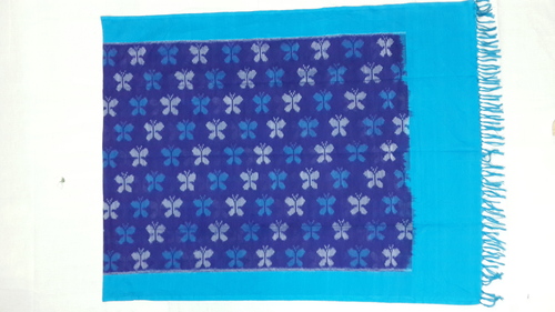 Ikat Dupatta - 100% Cotton, 2.5 Mtrs Length | Handloom Woven, Lightweight, Double Ikat Design