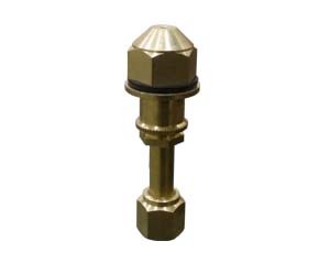Cone Brass Nozzle - Color: Silver