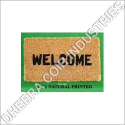 प्राकृतिक प्रिंटेड नारियल के मैट