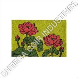 पीवीसी ब्लीच कोयर मैट्स प्रिंटेड