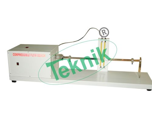 Compressible Flow Bench - Four-Stage Variable Speed Motor Driven Air Compressor, Seven Interchangeable Test Sections for Fluid Machinery Equipment