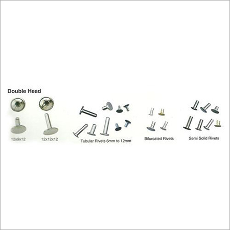डबल हेड रिवेट बटन