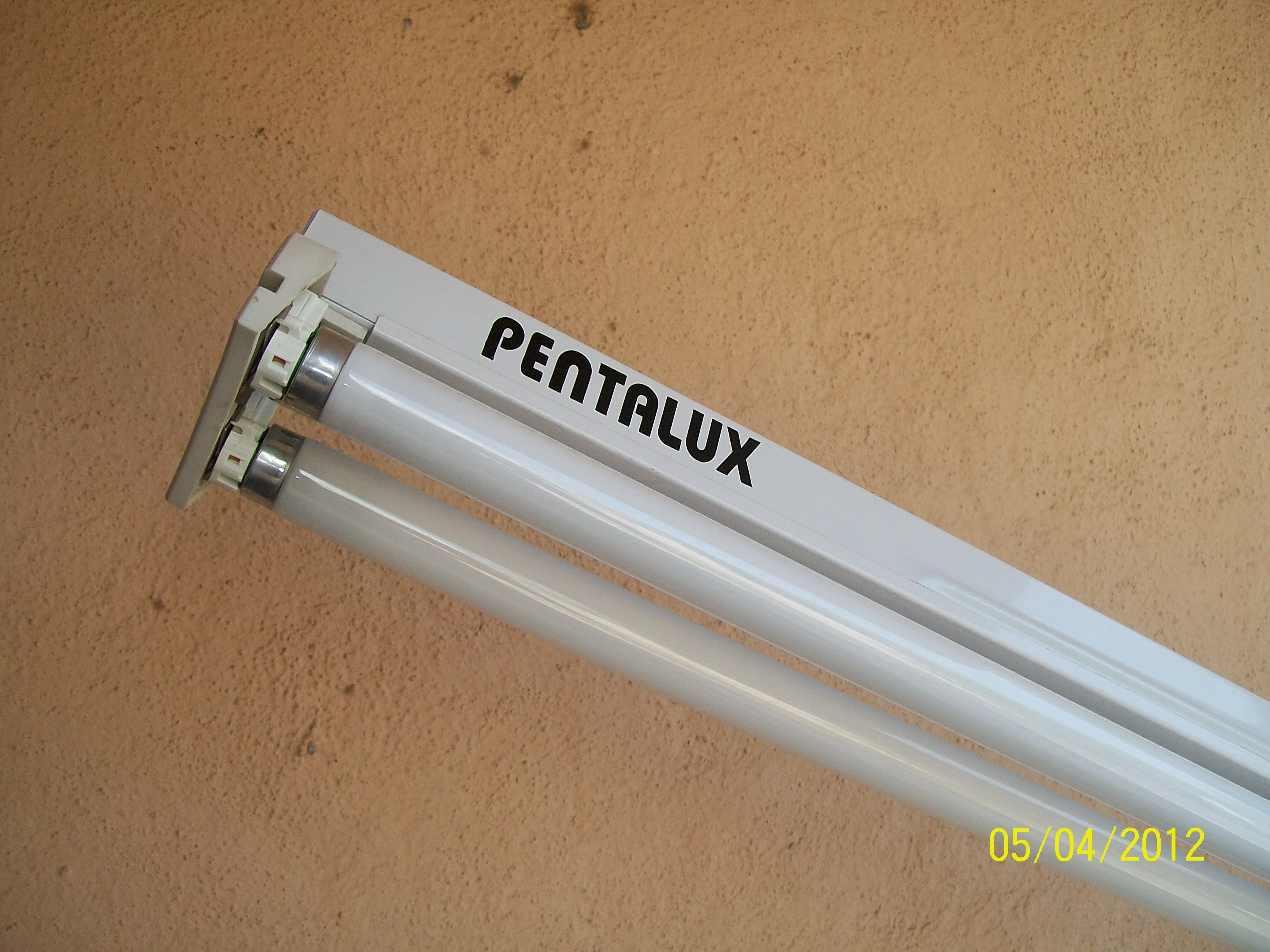 Tube Light Fitting - Polycarbonate & Brass Housing, 36w/28w | Energy Saving, Lightweight, Breakage Resistant, Longer Service Life, Bright Light