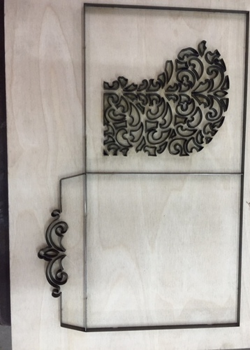 WEDDING CARD DIE