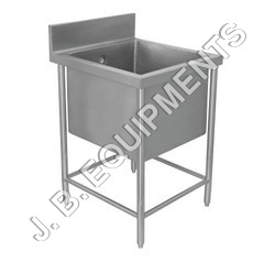 Silver Single Sink