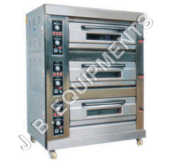 Silver Three Deck Oven