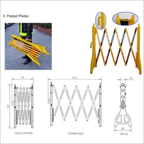 Stop Sign Traffic Expanding Barrier