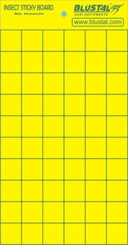 Sticky Board - Plastic Material, Small Greenhouse Size, 3.2mm Film Thickness | Yellow Sticky Boards for Effective Pest Control
