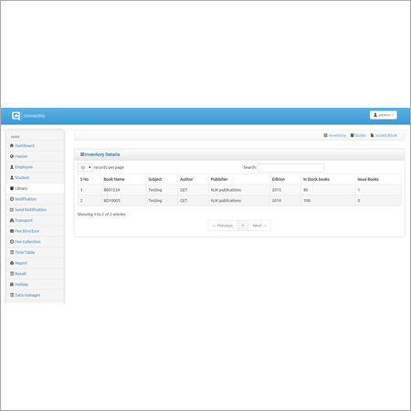 Library Management Software