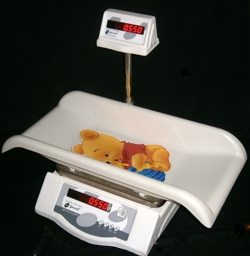 Baby Weighing Scale - Durable Plastic, Compact Design , Accurate Digital Readings and Easy-to-Use Interface