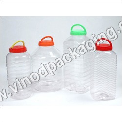 Trasparent Plastic Pet Bottles