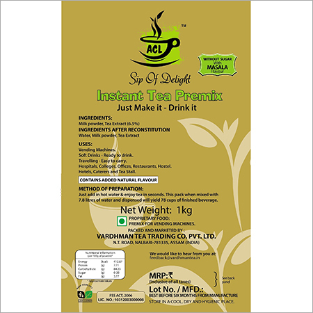 Instant Tea Premix Without Sugar Masala (1 Kg)