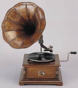 Square Gramophone