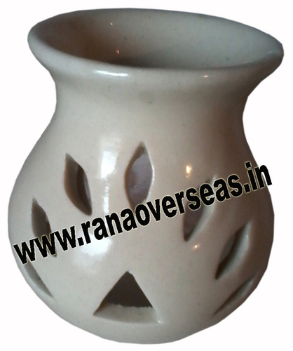 White Ceramic Burner 1