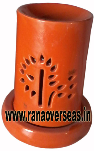 Ceramic Burner - Hand Carved Stone 15-Inch | Customized Colors, Unique Styles Including Antique Imitation and Folk Art, Perfect for Home and Outdoor Decoration