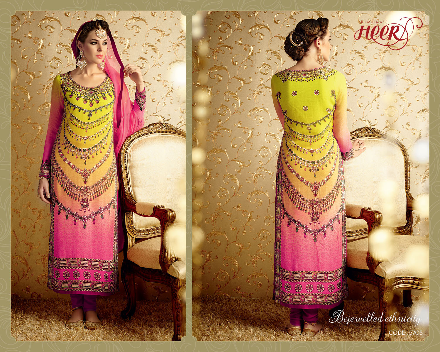 Designer Emb. Salwar Kameez