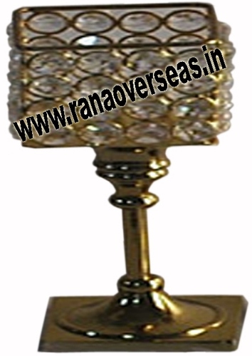 Golden And Silver Votive Candle Holder 2