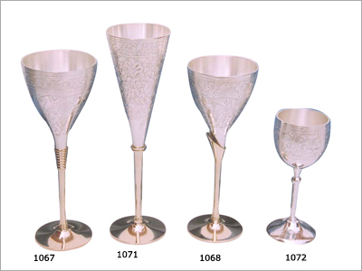 पीतल के शैम्पेन गिलास