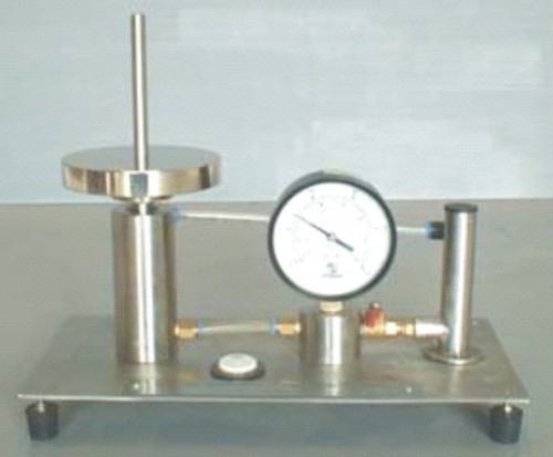 डेड वेट टाइप ऑयल वाटर कॉन्स्टेंट प्रेशर सिस्टम