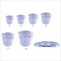 Transparent Plastic Buckets