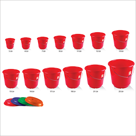 फैंसी प्लास्टिक बाल्टियाँ
