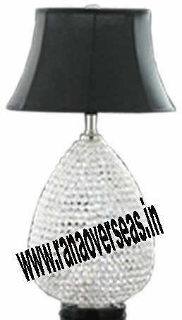 Black And Silver Electric Crystal Lamp.Jpg1