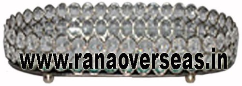 व्हाइट क्रिस्टल मिरर ट्रे 1